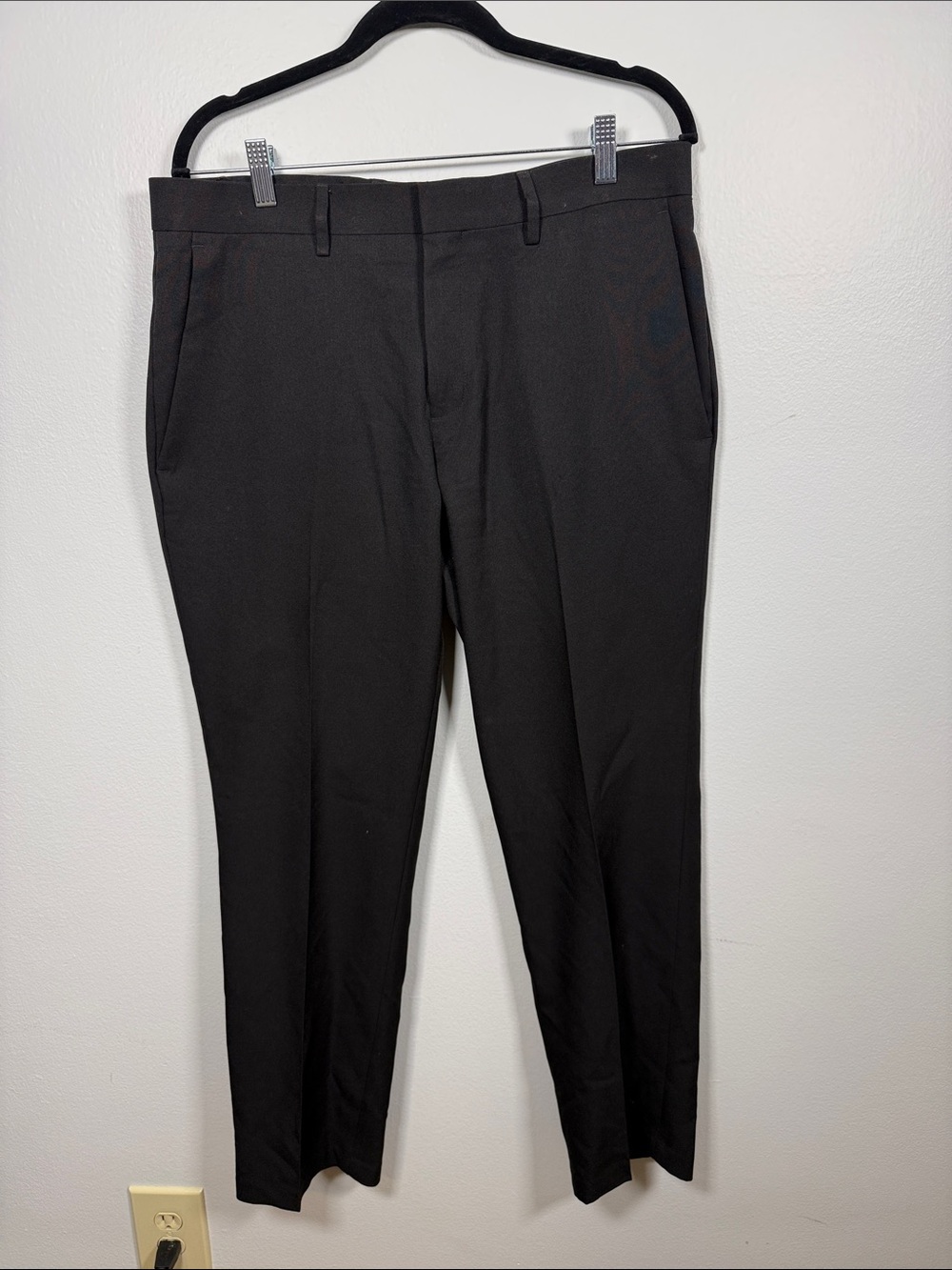 Kenneth Cole Reaction Men's Black Dress Pants - 34x30 (29*)